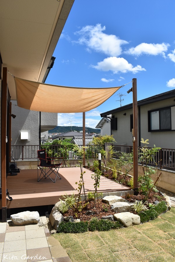 高槻市N様邸の庭リフォーム工事