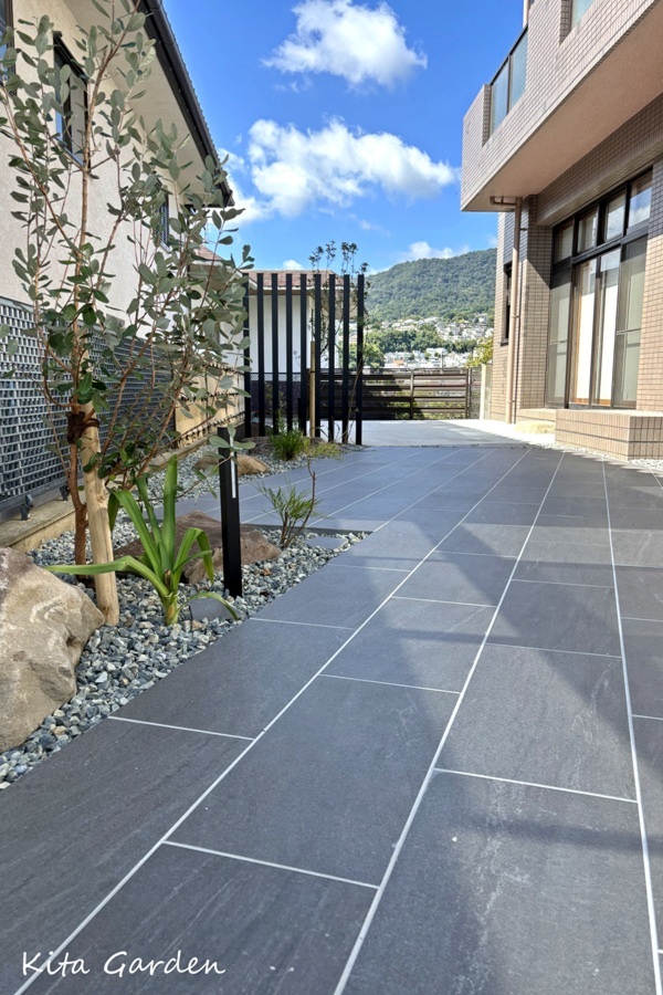 兵庫県西宮市T様邸の庭リフォーム工事