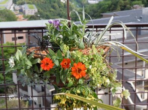 芦屋市のハンギングガーデン