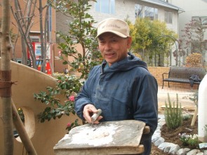 吹田市の新築外構の担当職人